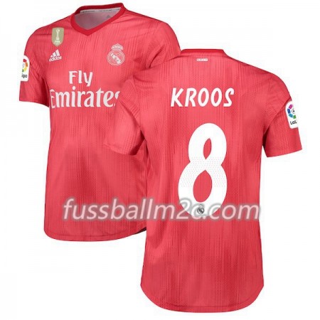 Fußballtrikots Real Madrid KROOS 8 Ausweich Trikotsatz 2018-2019